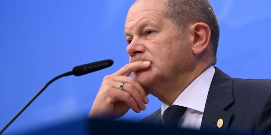 Scholz in Brüssel am 24. Juni