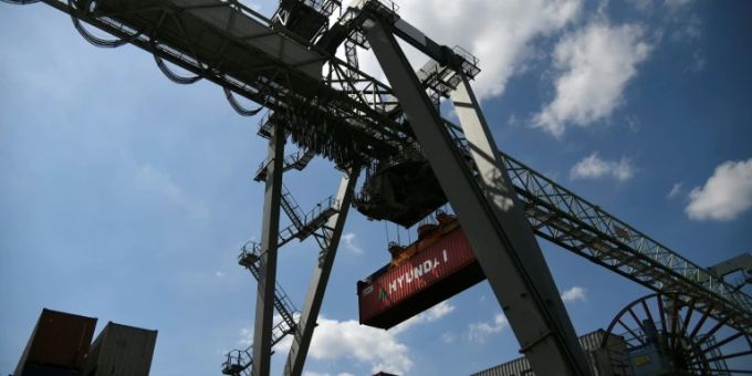 Containerverladung in Dortmund Containerverladung in Dortmund