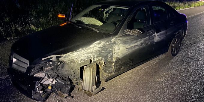 Beim Unfall wurde niemand verletzt. Beim Unfall wurde niemand verletzt.