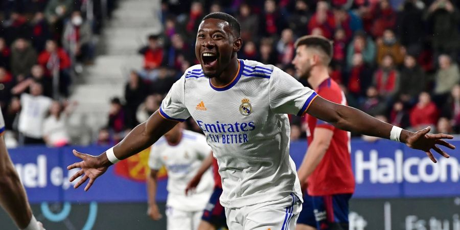 Fällt wohl für das Rückspiel gegen Manchester City aus: David Alaba von Real Madrid.