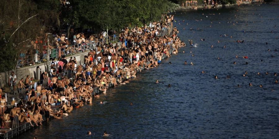 Limmat Hitzewelle