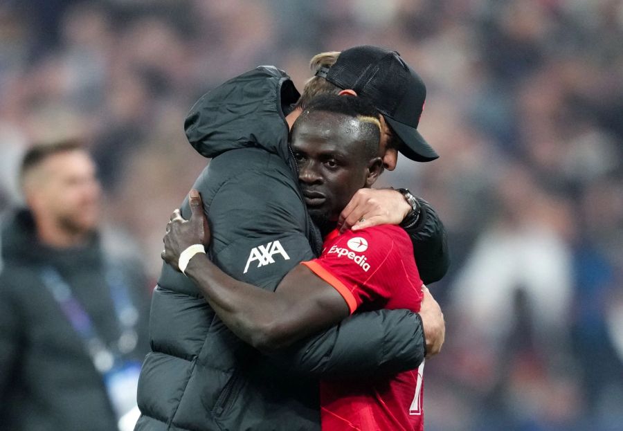 Sadio Mané Jürgen Klopp