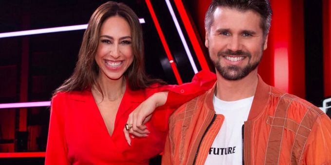 Melissa Khalaj bildet mit Thore Schölermann das neue Moderatoren-Duo bei «The Voice of Germany». Melissa Khalaj bildet mit Thore Schölermann das neue Moderatoren-Duo bei «The Voice of Germany».