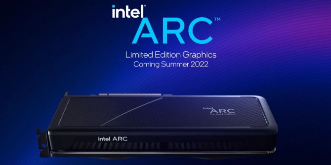 Intel Arc Limited Graifkkarte