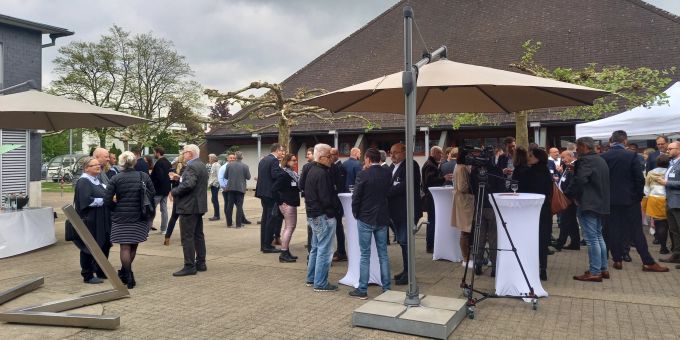 Der Unternehmensapéro 2022 in Wetzikon. Wetziker Unternehmer standen im Fokus