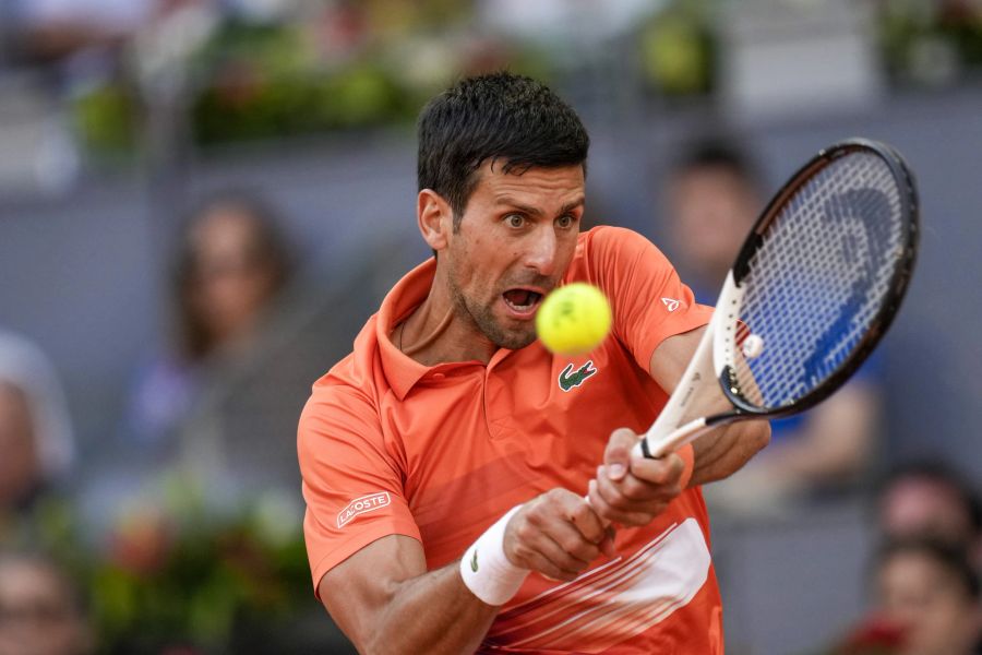 Novak Djokovic Madrid Open