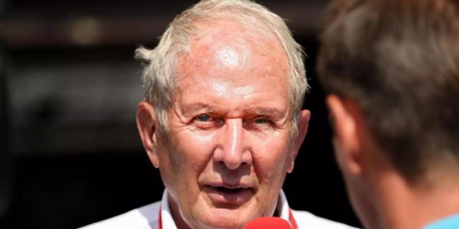 Red-Bull-Motorsportberater: Helmut Marko. Foto: Jan Woitas/zb/dpa