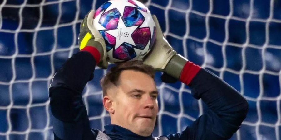 Befindet sich in Verhandlungen um die Vertragsverlängerung beim FC Bayern München: Torwart Manuel Neuer. Foto: Sven Hoppe/dpa