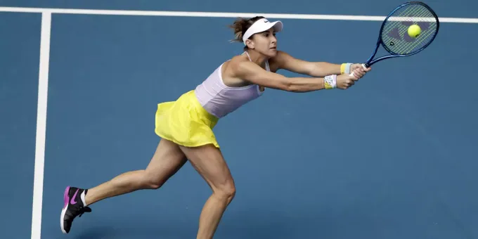 Belinda Bencic Steht In Der Dritten Runde Der Australian Open