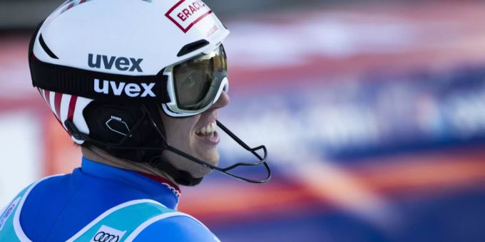 Ramon Zenhäusern fährt beim Slalom in Adelboden auf den starken vierten Rang. Ramon Zenhäusern