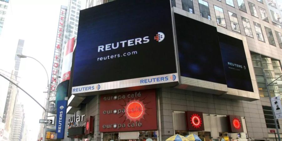 Die Nachrichtenagentur Reuters hat in eigener Sache bekanntgegeben, dass sie Staatsgelder von Grossbritannien angenommen hat, die nicht in Einklang mit den Reuters-Prinzipien gestanden haben. (Symbolbild)