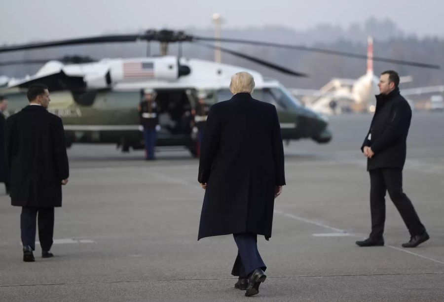 Donald Trump Zürich WEF