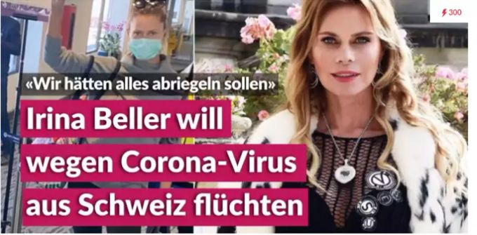 Alles hat seine guten Seiten. Wenigstens für die Schweiz. coronavirus