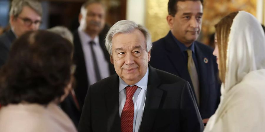 Uno-Generalsekretär Guterres fordert den Stopp von «perversen» Subventionen für klimaschädliche fossile Energieträger.