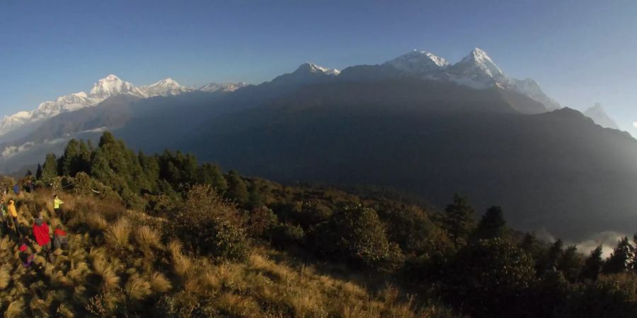 Nepal Himalaya Lawine