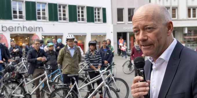 Martin Wey, Oltener Stadtpräsident, tritt 2021 nicht zur Wiederwahl an. Martin Wey