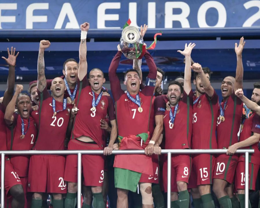 Mit Portugal gewinnt CR7 2016 den EM-Titel.