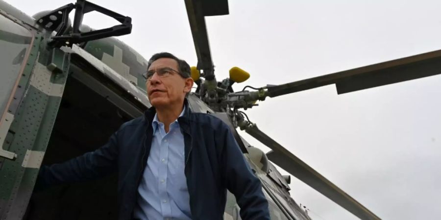 Der peruanische Präsident Vizcarra