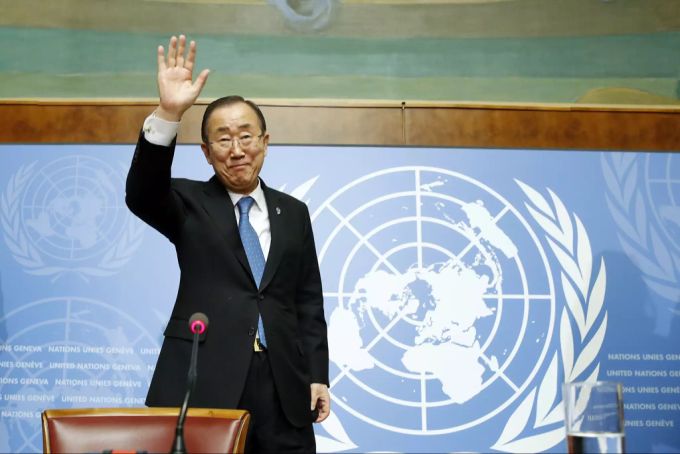 2016 trat Ban Ki-moon als UN-Generalsekretär zurück. ban ki-moon