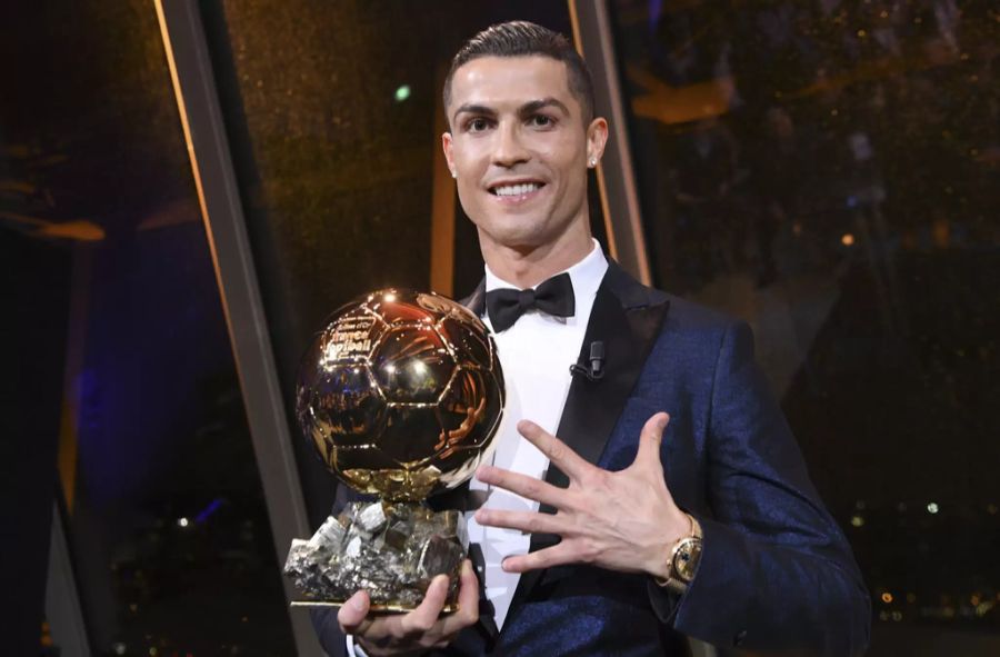 Cristiano Ronaldo gewann eine Hand voll goldene Bälle.