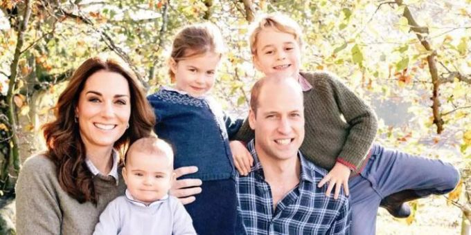 Prinz William und Herzogin Kate mit ihren Kindern George, Charlotte und Louis. (Archivbild) kate middleton