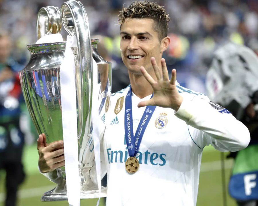 Bei den Königlichen holt sich CR7 seine Champions-League-Titel Nummer zwei, drei, vier und fünf.