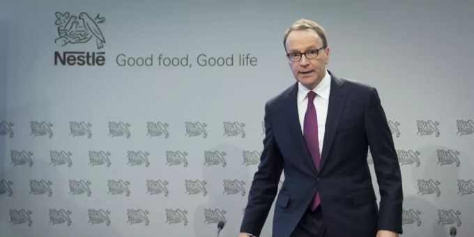 Der CEO von Nestlé: Ulf Mark Schneider. Nestlé