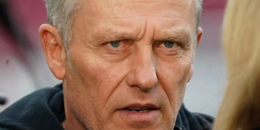 Christian Streich ist seit als etwas mehr als acht Jahren als Chefcoach des SC Freiburg. Foto: Thomas Frey/dpa