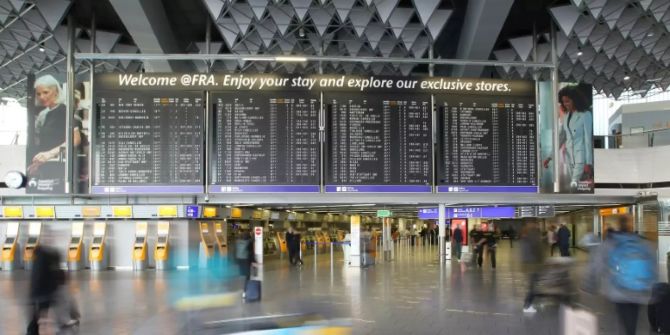 Flughafen frankfurt fraport