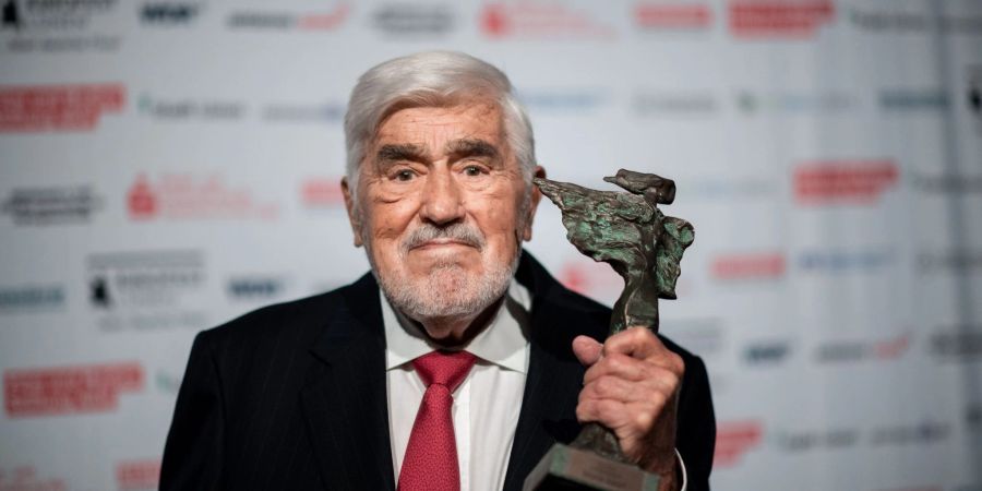 Mario Adorf wurde für sein Lebenswerk mit dem Preis «Nike» ausgezeichnet.