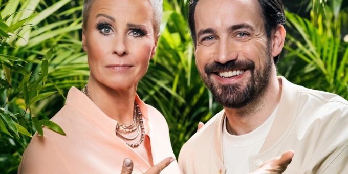 Jan Köppen, hier neben Moderationskollegin Sonja Zietlow, fühlt sich wohl im australischen Busch. jan köppen