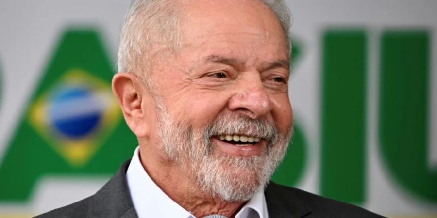 Brasiliens gewählter Präsident Lula Anfang Dezember in Brasilia