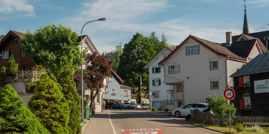 Schönengrund im Kanton Appenzell Ausserrhoden.