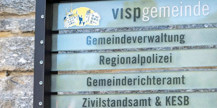 Die Gemeindeverwaltung in Visp.