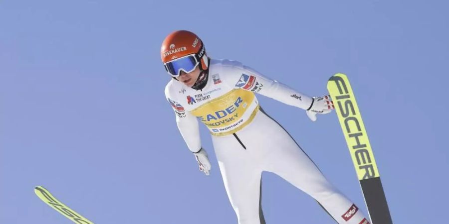 Die Österreicherin Marita Kramer gewann in Nischni Tagil. Foto: Evgeny Tumashov/AP/dpa