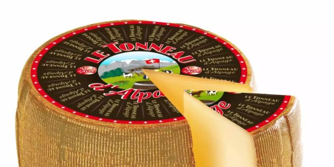 Der betroffene Käse «Tonneau d'Alpage». listerien käse