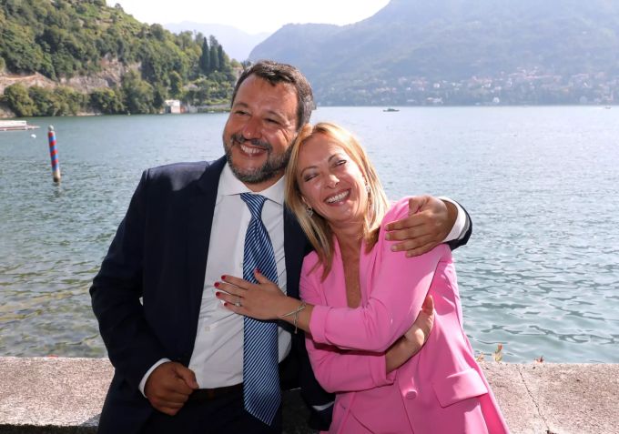 Es knirscht zwischen Matteo Salvini und Giorgia Meloni. Matteo Salvini
