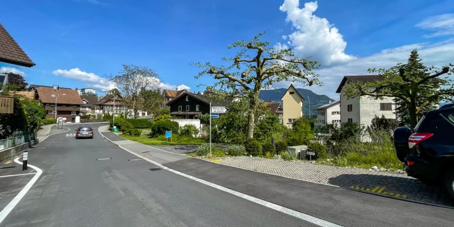 Das Dorfzentrum von Udligenswil.