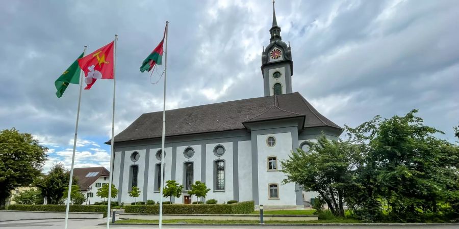 Die Pfarrkirche St. Laurentius Dagmersellen.