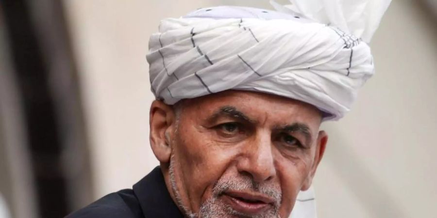 «Das war alles wirklich plötzlich»: Aschraf Ghani. Foto: Rahmat Gul/AP/dpa