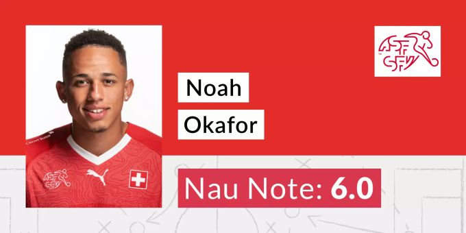 Die Nau-Note für Noah Okafor. schweizer nati
