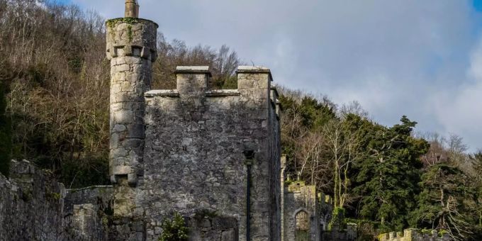 Schloss Gwrych in Wales. Schloss Gwrych in Wales.