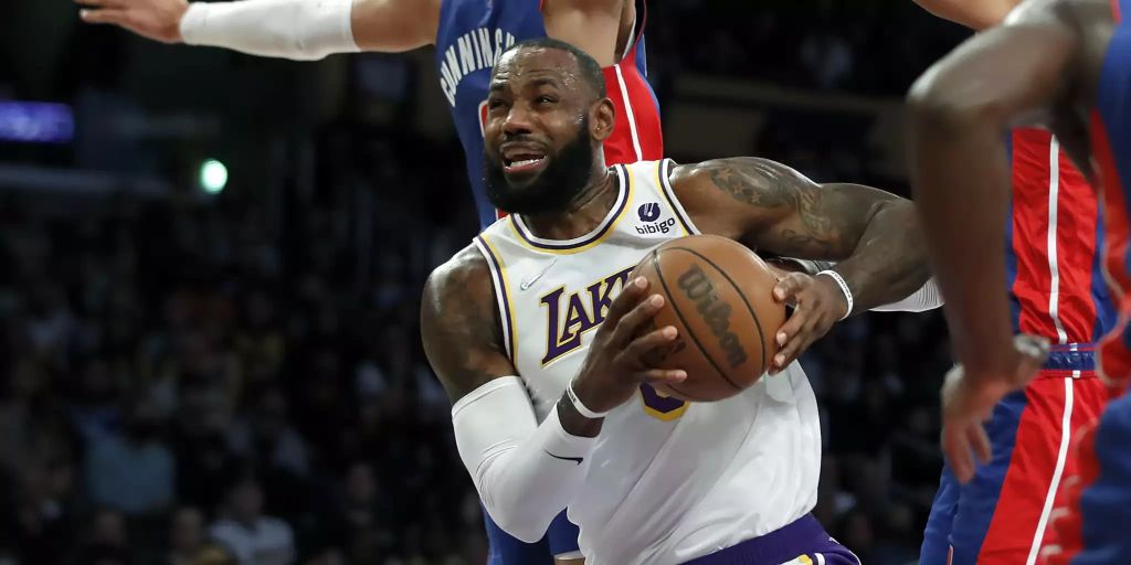  NBA  Lakers Star LeBron  James  nach negativem PCR Test 