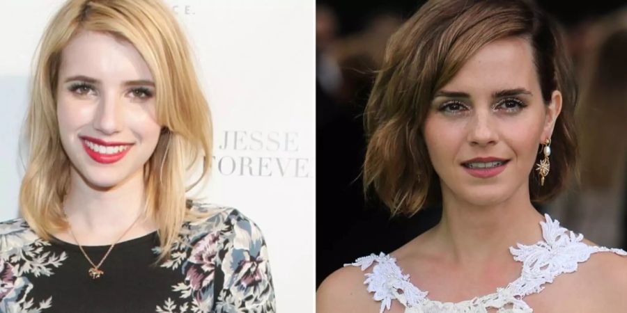 Verwechslungsgefahr? Emma Roberts (l.) und Emma Watson.