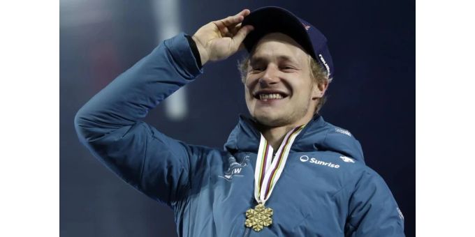 Marco Odermatt holt an der Ski-WM Gold in der Abfahrt. Marco Odermatt