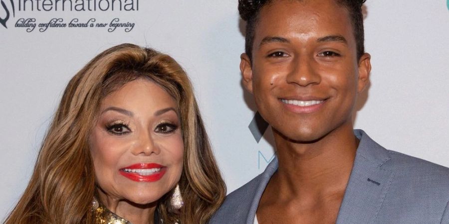 Jaafar Jackson 2019 mit seiner Tante La Toya.