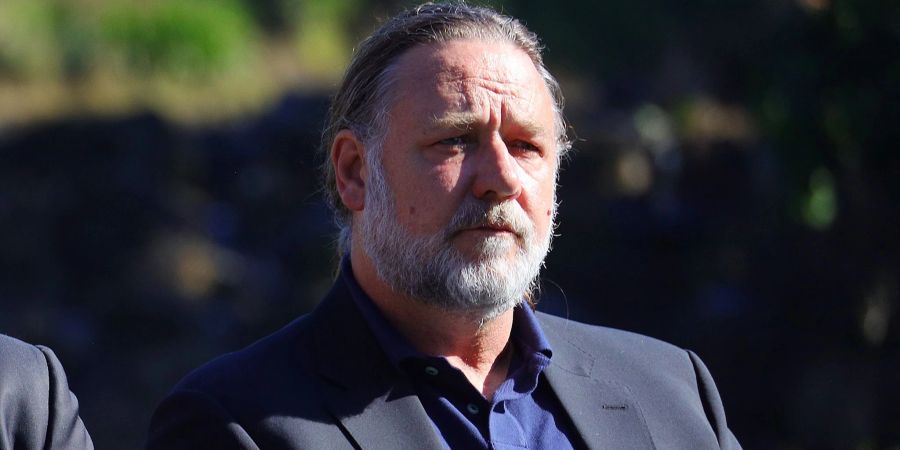 Der Schauspieler Russel Crowe trauert um seinen Hund.