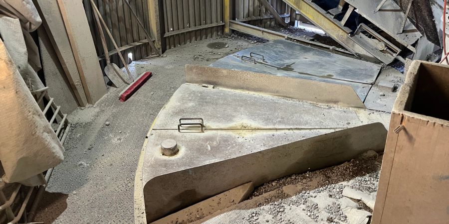 Widnau: Mann stürzt in Betonsilo