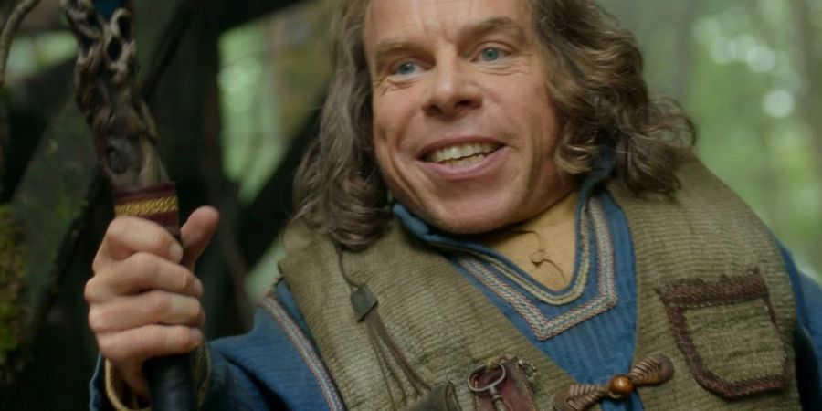 Warwick Davis als Willow Ufgood in «Willow».