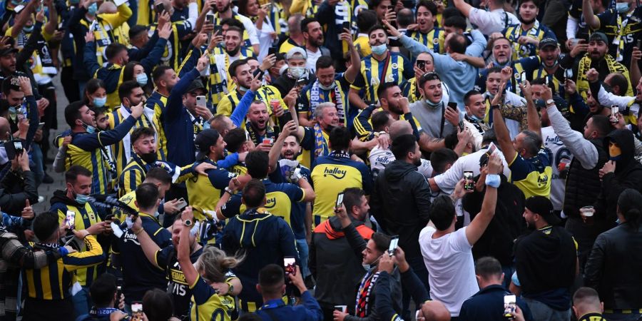 Die Fussball-Fans von Fenerbahce Istanbul hatten sich regierungskritisch geäussert.